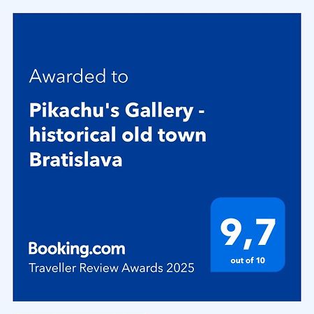 Pikachu'S Gallery - Historical Old Town ブラチスラヴァ エクステリア 写真