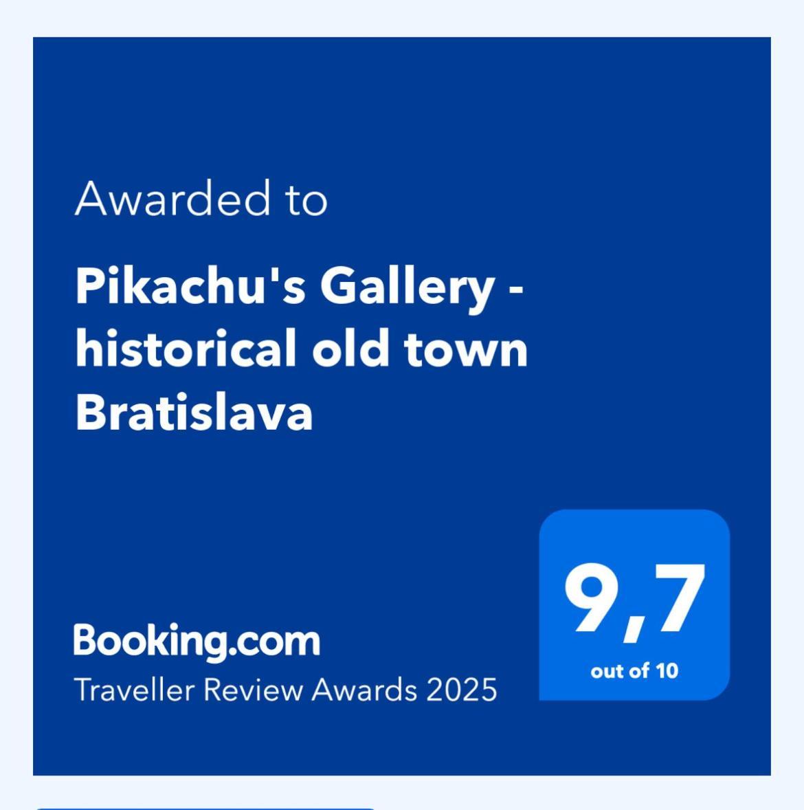 Pikachu'S Gallery - Historical Old Town ブラチスラヴァ エクステリア 写真